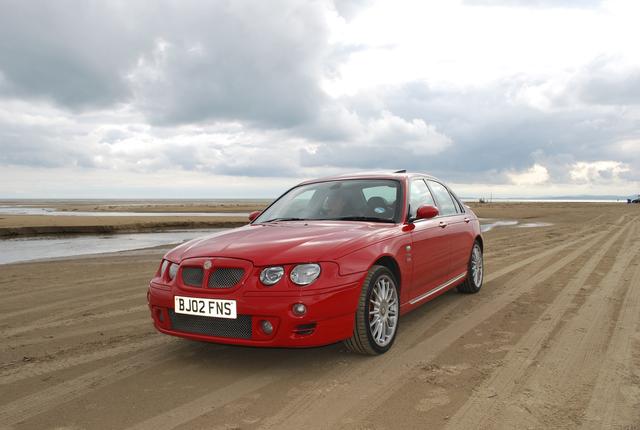 My MG ZT 190+ Solar Red