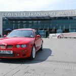 My MG ZT 190+ Solar Red